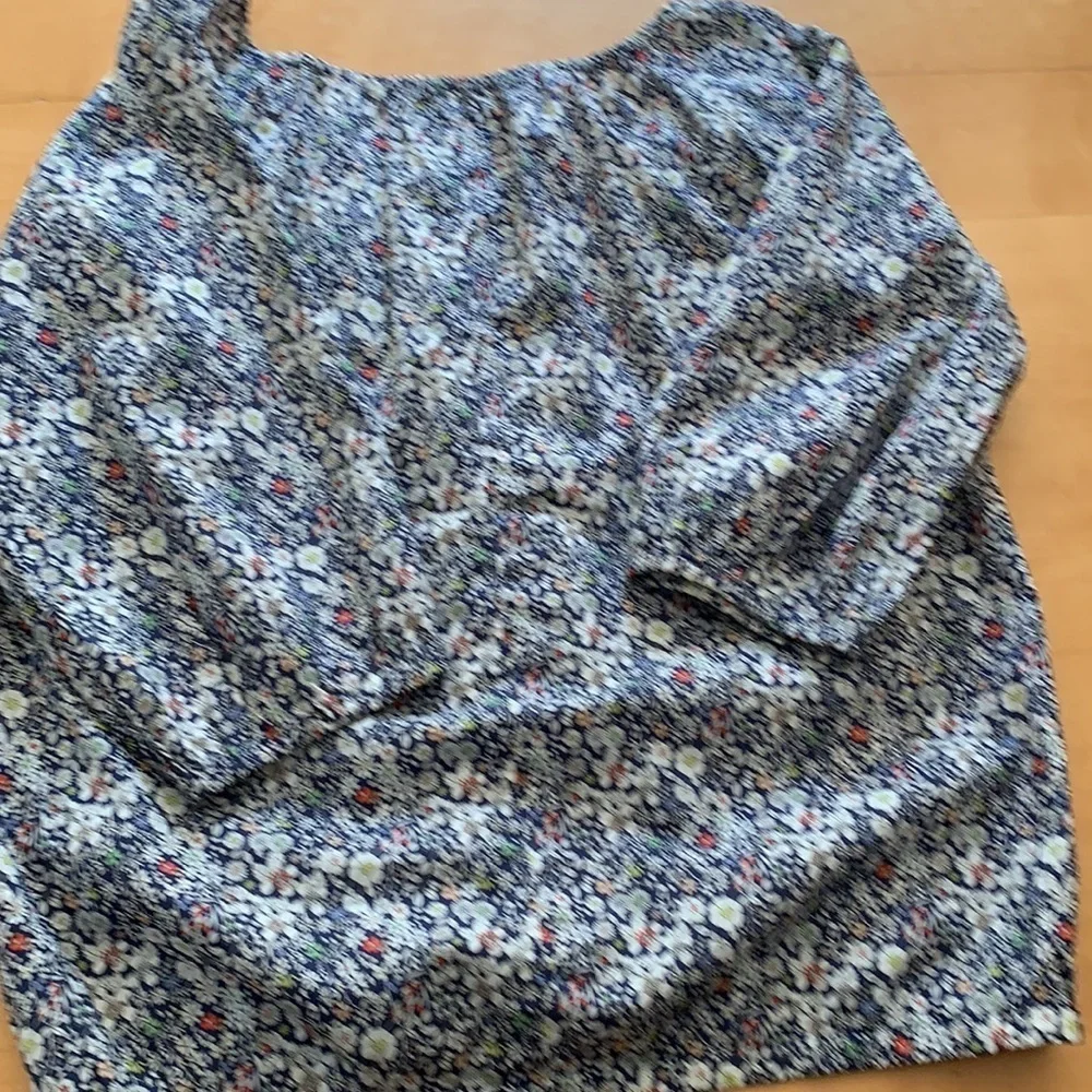 J.Crew Liberty Art Fabrics Peasant Blouse S